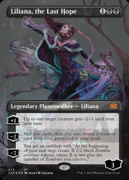 🔥 Liliana, the Last Hope Double Masters 2022 Alternate Art